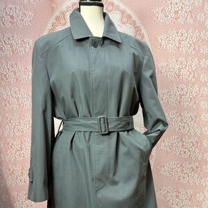 Vintage Yves Saint Laurent Diffusion Hommes Trench Coat